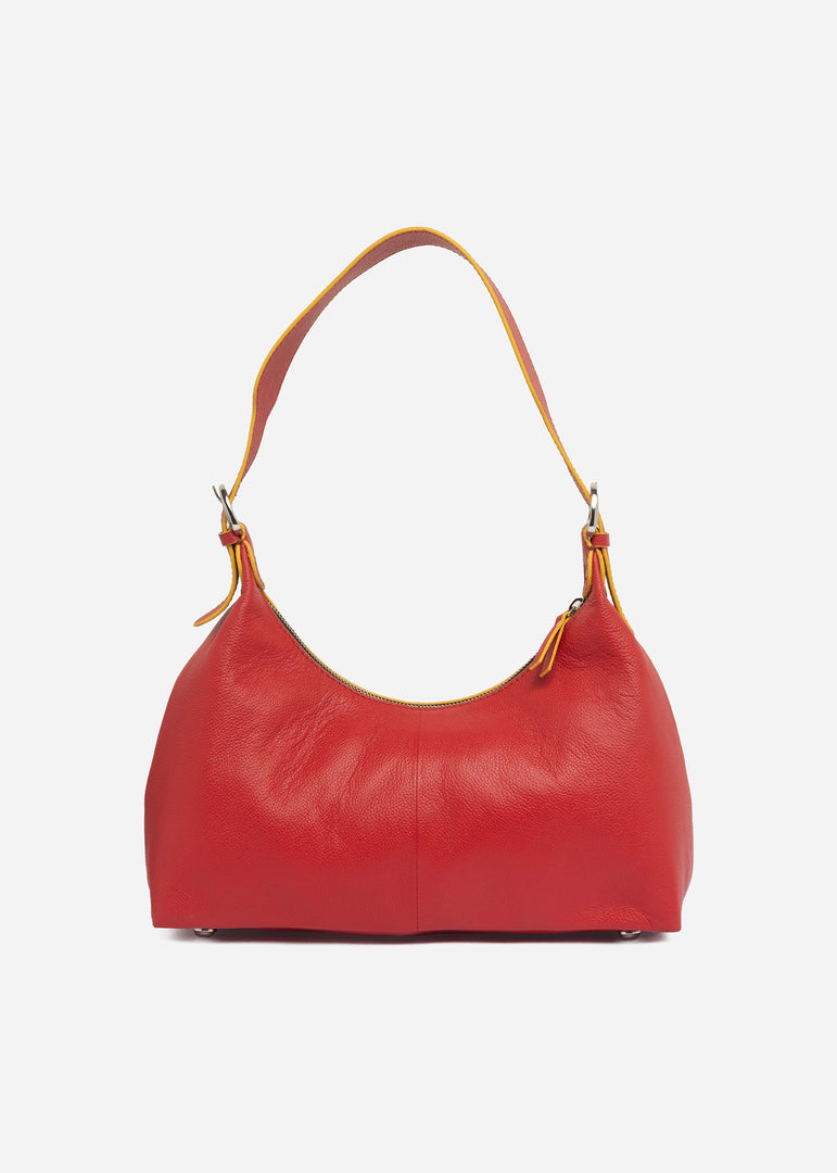 classic leather handbag