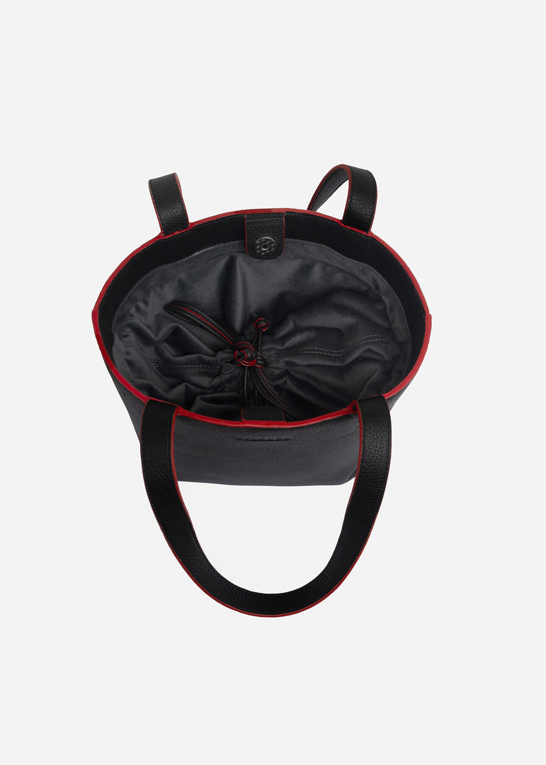 leather tote bag