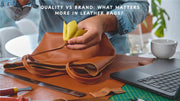 Quality vs Brand: What Matters More in Leather Bags?