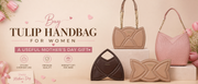  Tulip Handbag for Women 