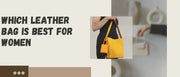 Best leather bag for women in a stylish yellow design.