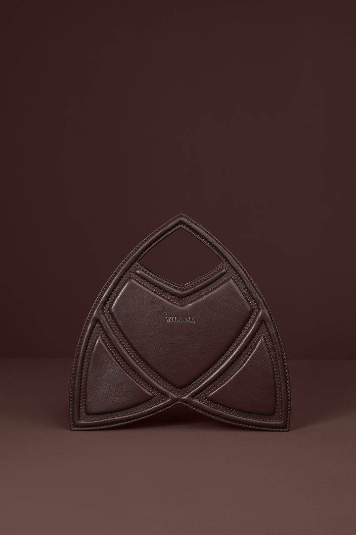 Tulip Handbag - Brown