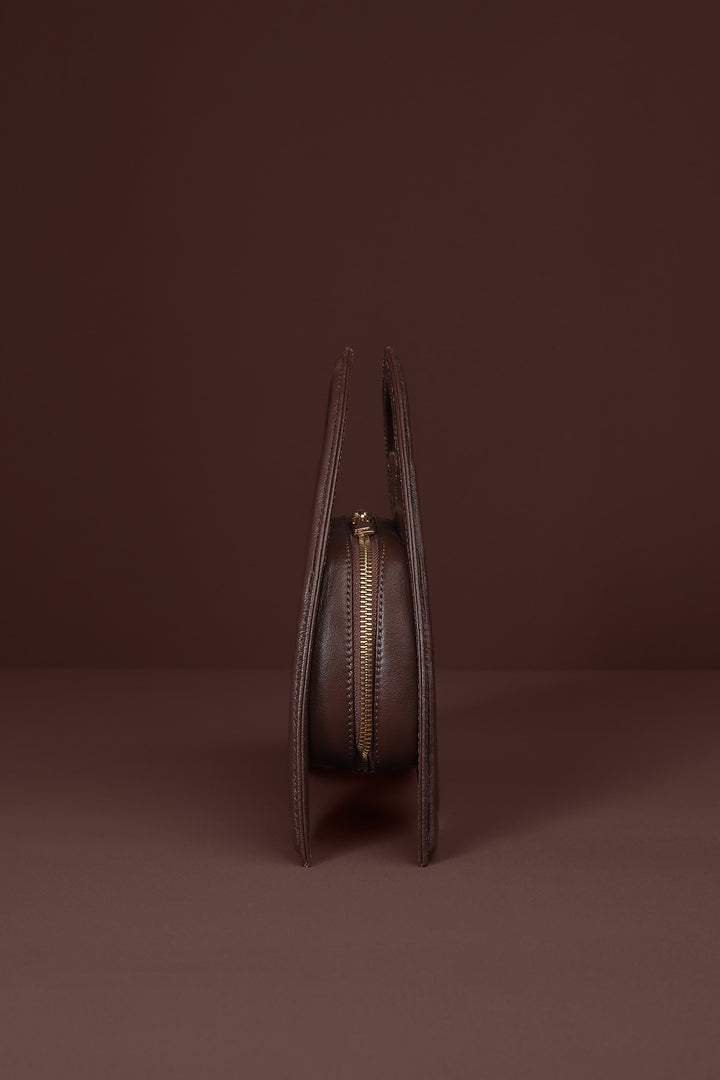 Tulip Handbag - Brown