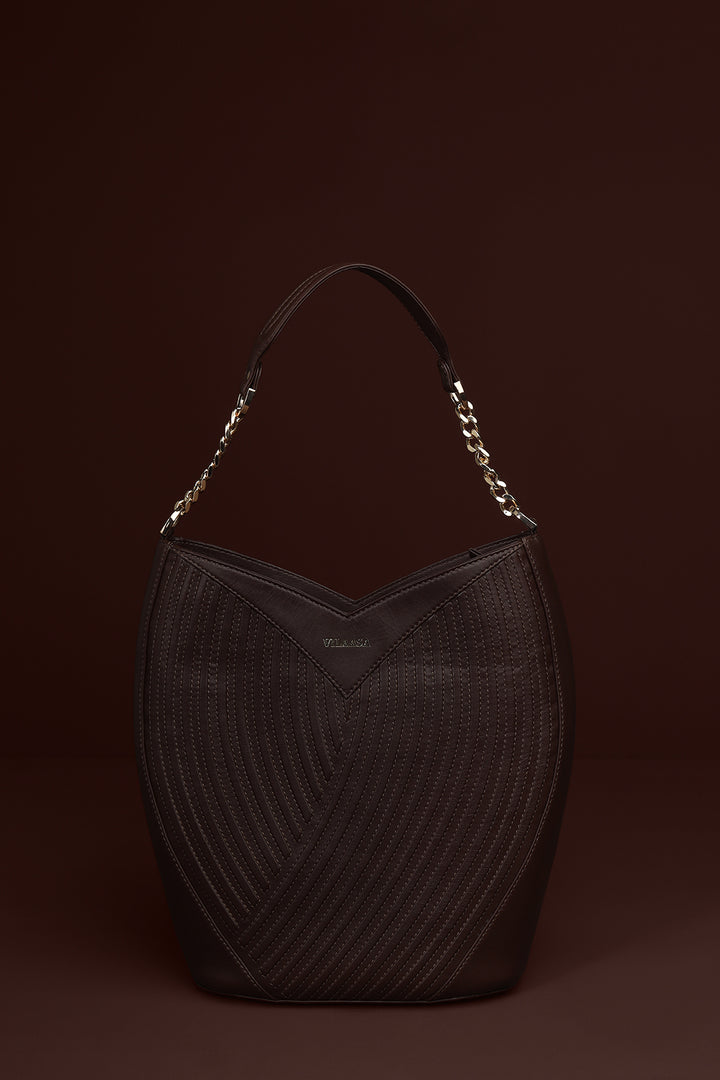 Tulip Tote - Brown