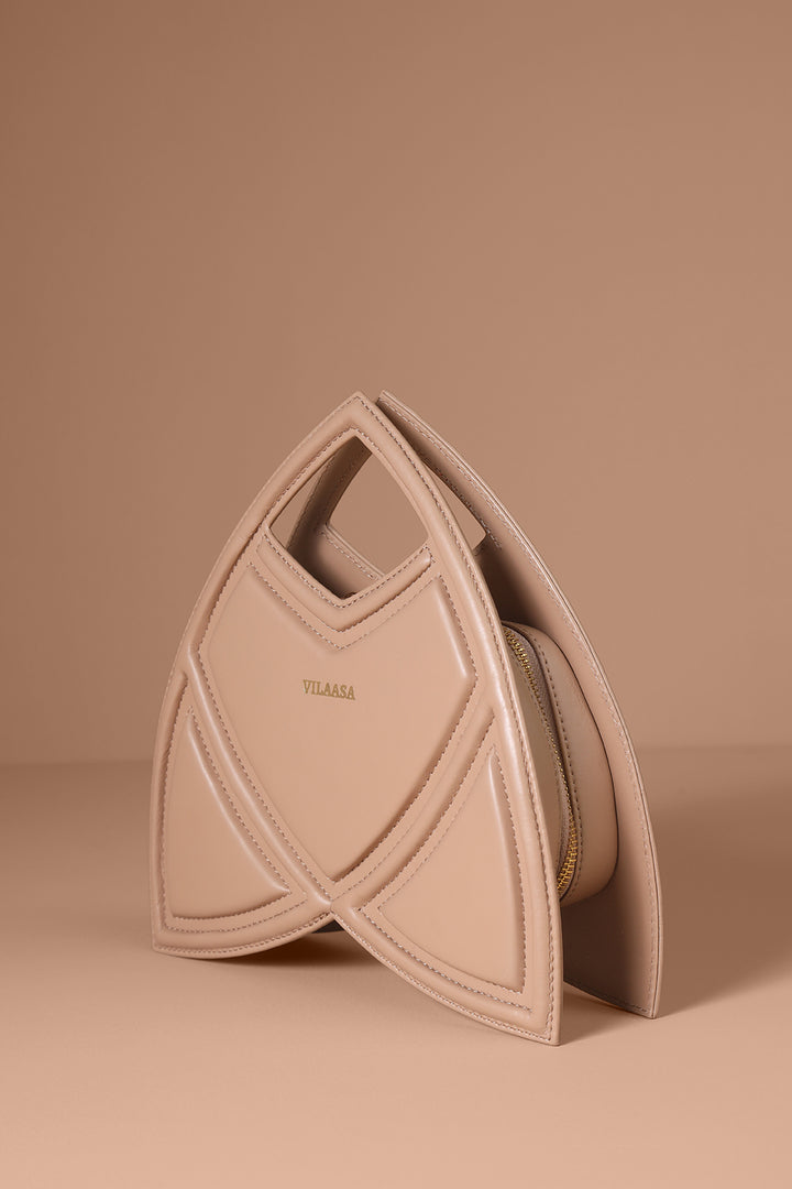 Tulip Handbag - Beige