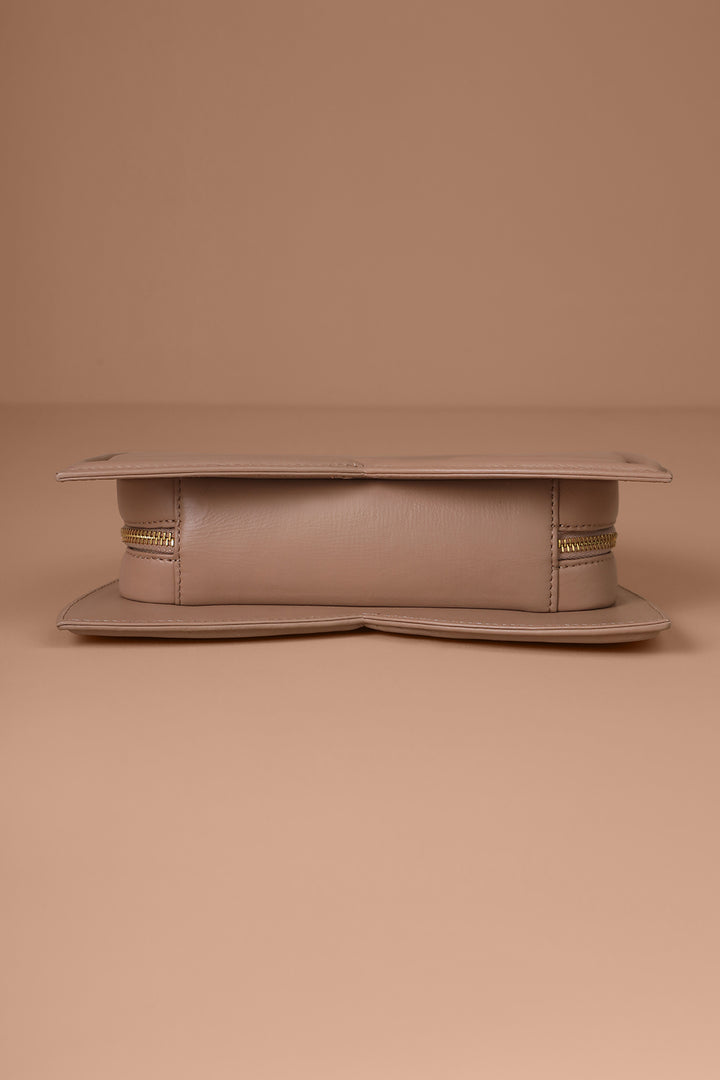 Tulip Handbag - Beige