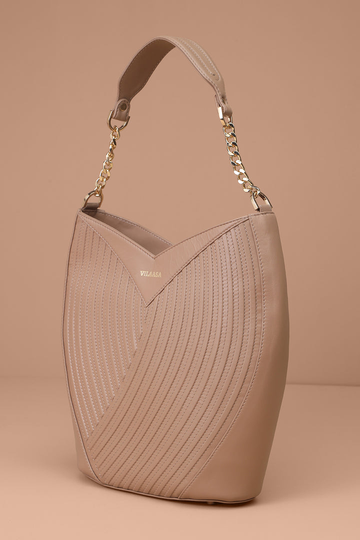 Tulip Tote - Beige