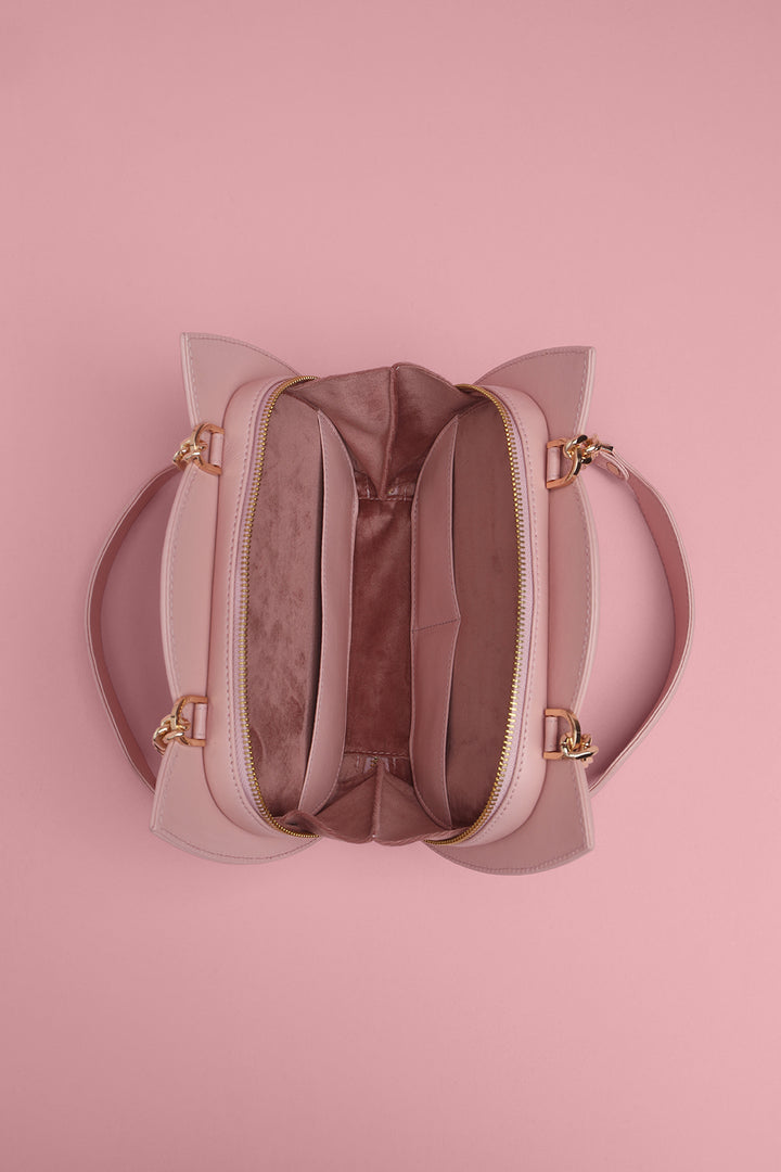 Pink handbag for women